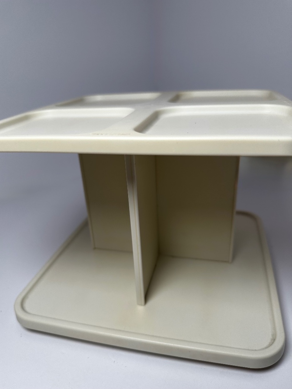 Vintage Tupperware Modular Mates Spice Carousel | Double Tier Holds 16